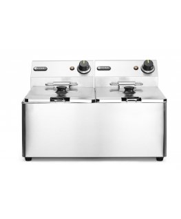 Hendi 205839 gruzdintuvė Dvigubas 16 L Autonominės 7000 W Sidabras