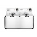 Hendi 205839 fryer Double 16 L Stand-alone 7000 W Deep fryer Silver Hendi 205839 fryer Double 16 L Stand-alone 7000 W Deep fryer Silver