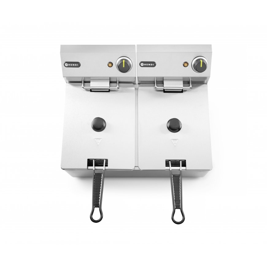Hendi 205839 gruzdintuvė Dvigubas 16 L Autonominės 7000 W Sidabras – 5