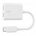 Belkin F7U081BTWH хаб-разветвитель USB Type-C Белый Belkin F7U081BTWH хаб-разветвитель USB Type-C Белый