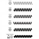 3Doodler Create plus Nozzle Set Suutin 6 kpl 3Doodler Create plus Nozzle Set Suutin 6 kpl