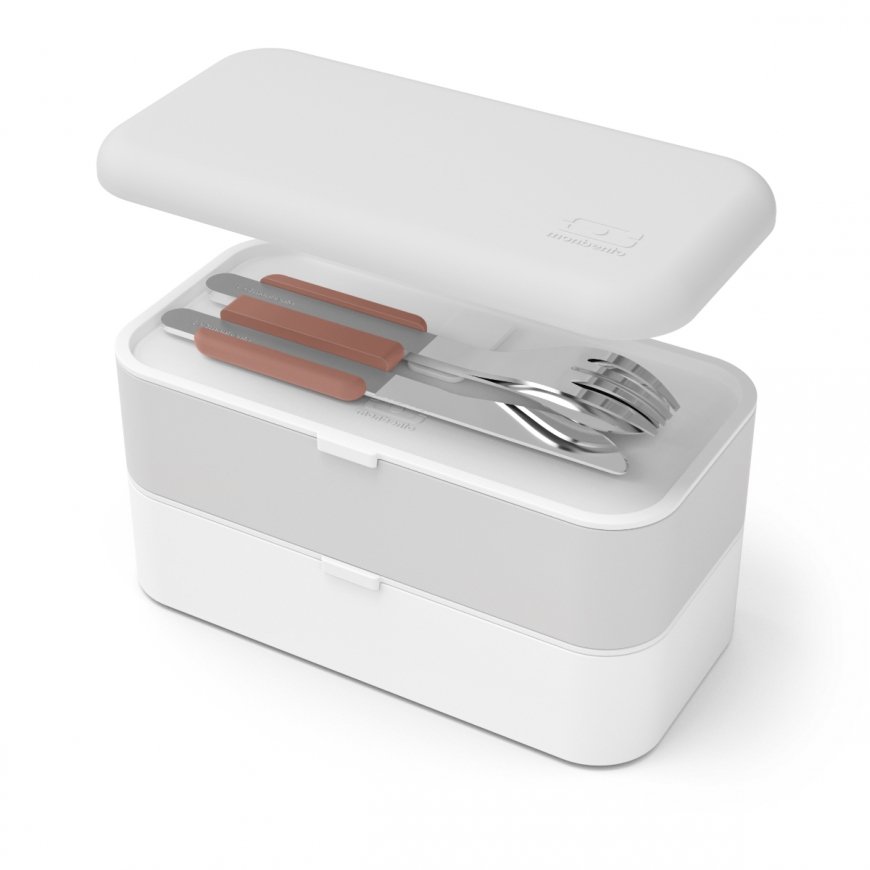 monbento MB Slim Box Mažylio stalo įrankių rinkinys Nerūdijančiojo plieno – 4