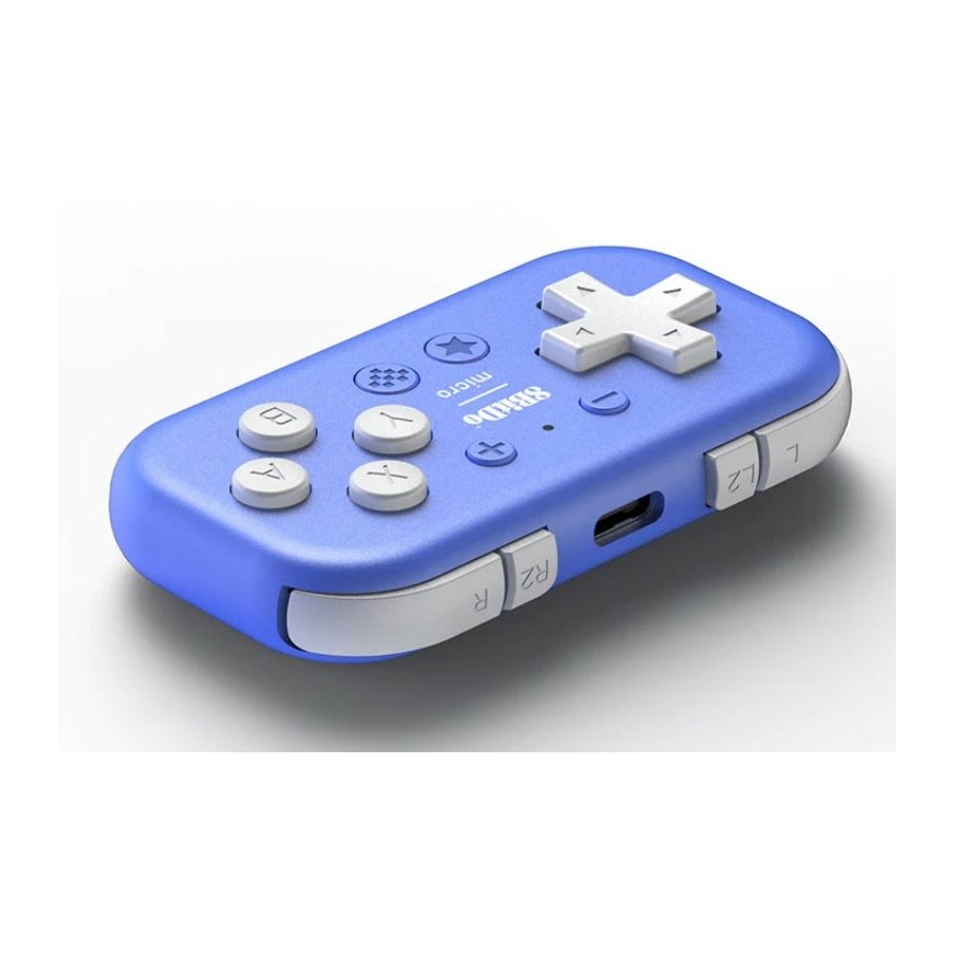 8Bitdo Micro Zils USB Spēļu paliktnis Android, Nintendo Switch, PC (dators), iOS – 3