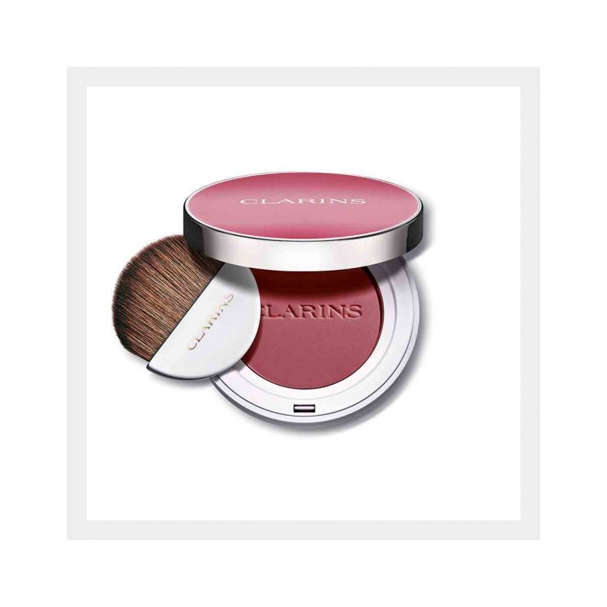Clarins Joli Blush vaigu sārtums 4,9 g 04 Cheeky Purple Pūderveida