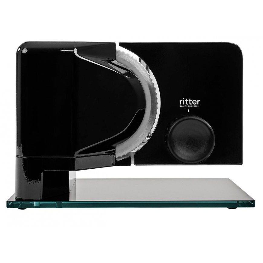 Ritter 528.041 pjaustyklė Elektrinis 65 W Juoda Stiklas, Metalas