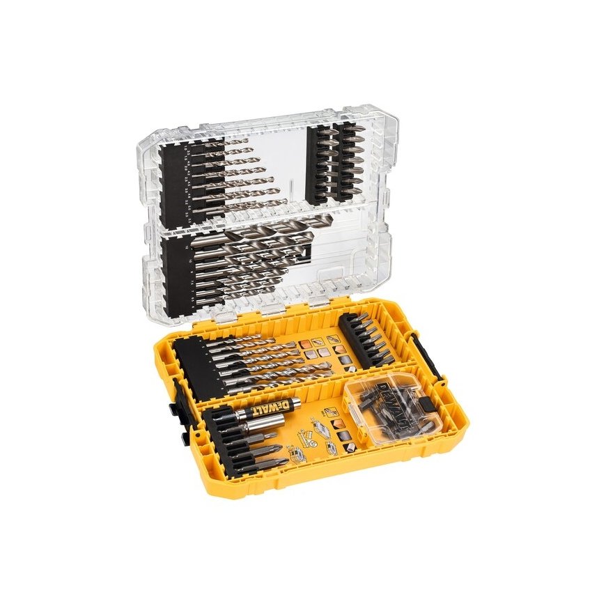 DeWALT DT70761-QZ grąžto antgalis Grąžtų rinkinys 72 vnt