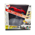 Lean Toys Drift Sports Car Interchangeable Wheels Remote Control RC 4WD Red Lean Toys Drift Sports Car Interchangeable Wheels Remote Control RC 4WD Red