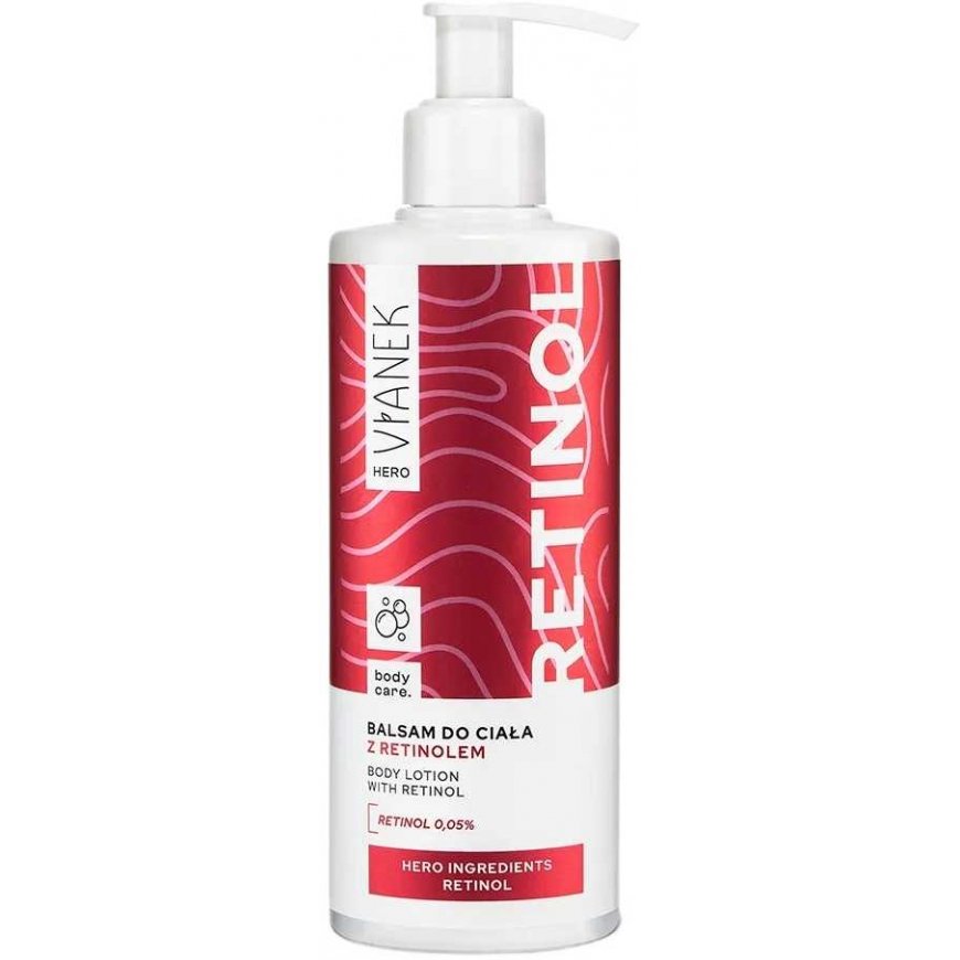 Vianek Hero retinolio kūno losjonas 300ml