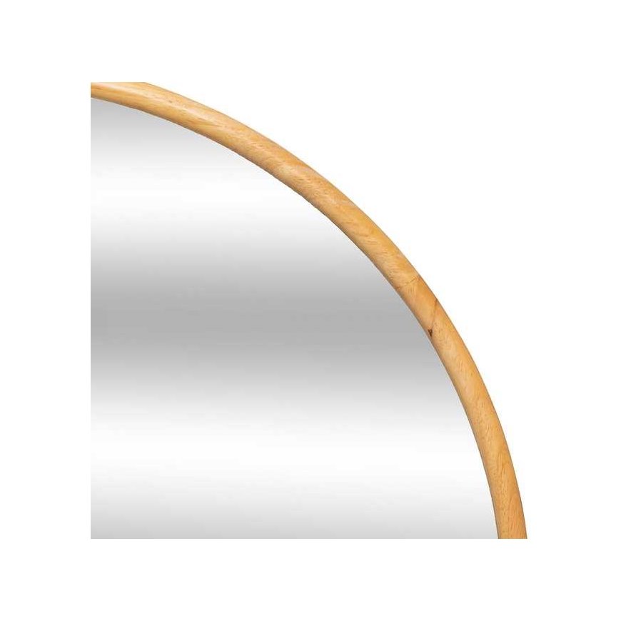 Frame KIM wall mirror in wooden frame, Ø 75 cm – 3