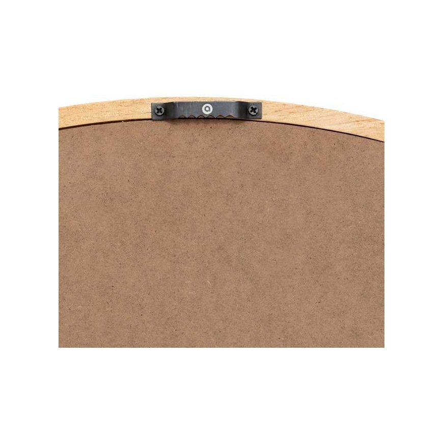 Frame KIM wall mirror in wooden frame, Ø 75 cm – 4