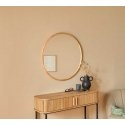 Frame KIM wall mirror in wooden frame, Ø 75 cm Frame KIM wall mirror in wooden frame, Ø 75 cm