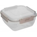 5five Simply Smart KLIC food containers with lock, square, 4 pcs 5five Simply Smart KLIC food containers with lock, square, 4 pcs