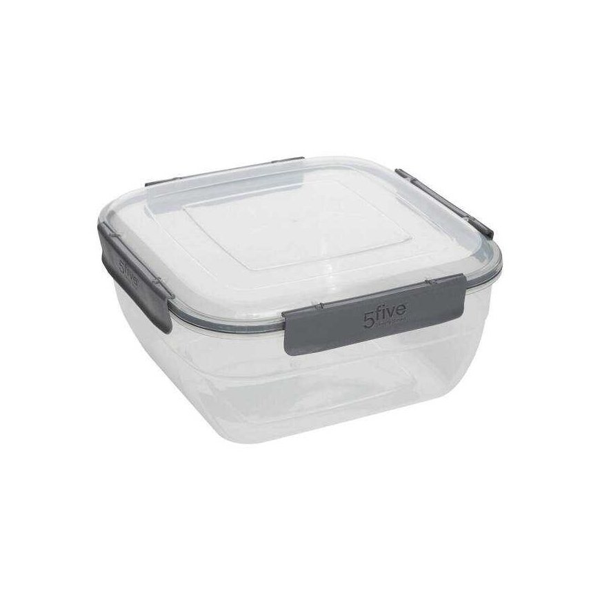 5five Simply Smart KLIC food containers with lock, square, 4 pcs – 3