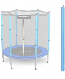 4,5 pėdų lauko tramplino batuto viršutinis stulpas, neo-Sport mėlynas