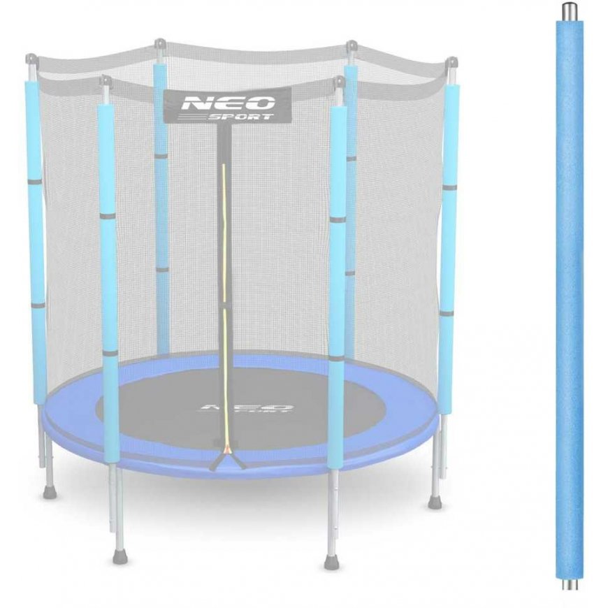 4.5 ft. outdoor trampoline trampoline top post, neo-Sport blue