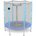 4.5 ft. outdoor trampoline trampoline top post, neo-Sport blue 4.5 ft. outdoor trampoline trampoline top post, neo-Sport blue
