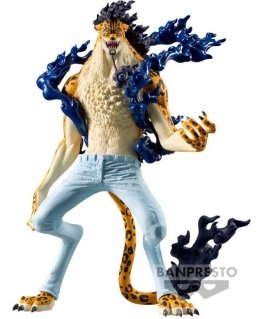 Banpresto One Piece Rob Lucci King of Artist -figuuri 19cm