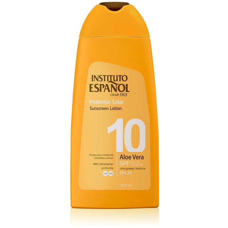 Instituto Español Sunscreen Lotion Aloe Vera Spf10 300ml