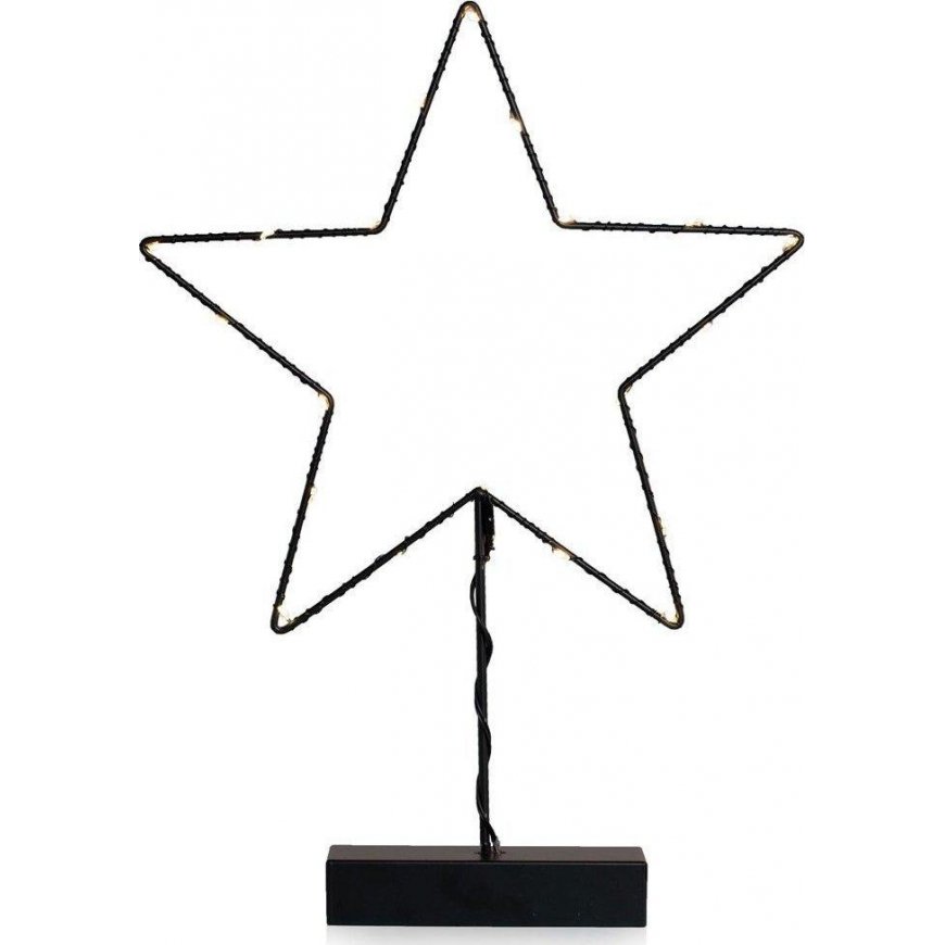 DecoKing LED decorative lamp LUNA STAR WWH 20LEDS