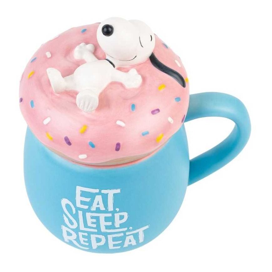 ERIK Snoopy Eat Sleep Repeat 3D-muki 500ml – 3