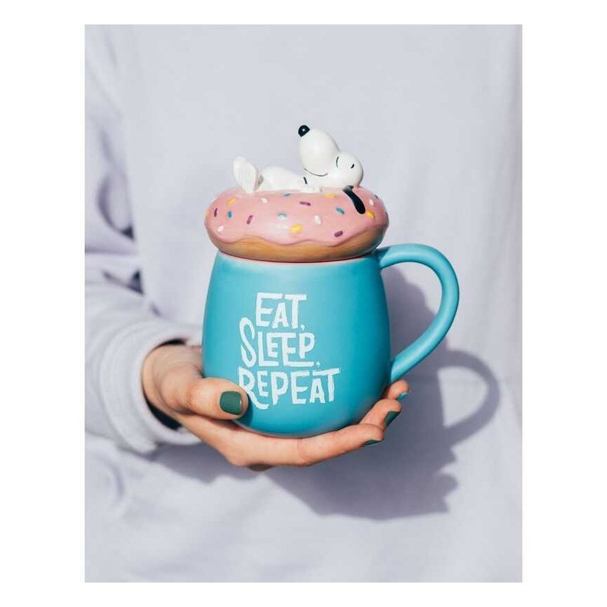 ERIK Snoopy Eat Sleep Repeat 3D mug 500ml – 4