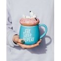 ERIK Snoopy Eat Sleep Repeat 3D-muki 500ml ERIK Snoopy Eat Sleep Repeat 3D-muki 500ml