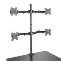 Lindy 40659 monitorin kiinnike ja jalusta 71,1 cm (28") Vastaanotto musta Lindy 40659 monitorin kiinnike ja jalusta 71,1 cm (28") Vastaanotto musta