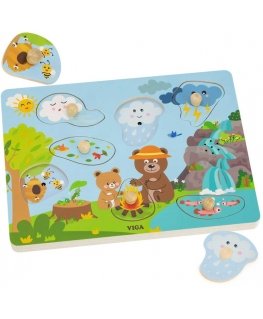 Viga Toys Sound Puzzle "Discover Nature"