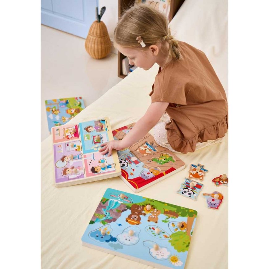 Viga Toys Garso dėlionė Atraskime gamtą“ – 4