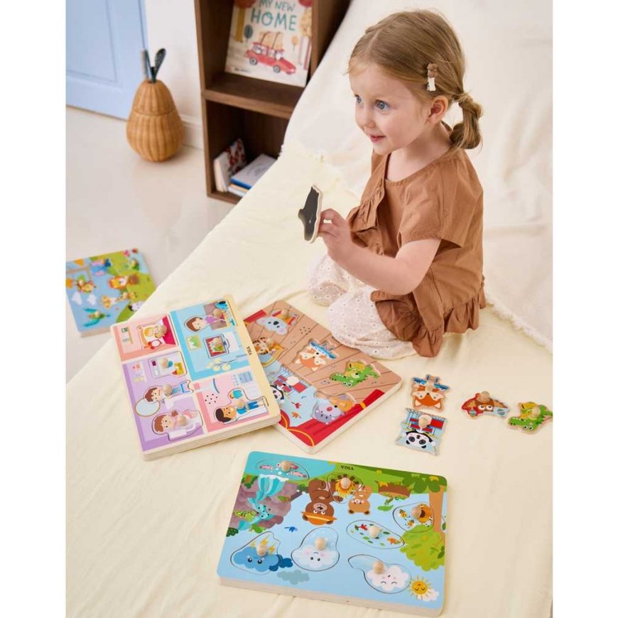 Viga Toys Sound Puzzle "Discover Nature" – 5