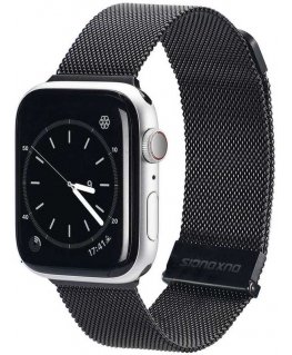 Rannekoru Dux Ducis Milanese Series Apple Watch 38/40/41mm musta