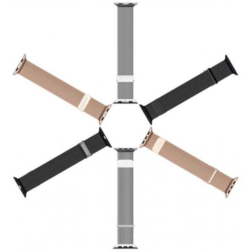 Rannekoru Dux Ducis Milanese Series Apple Watch 38/40/41mm musta – 5