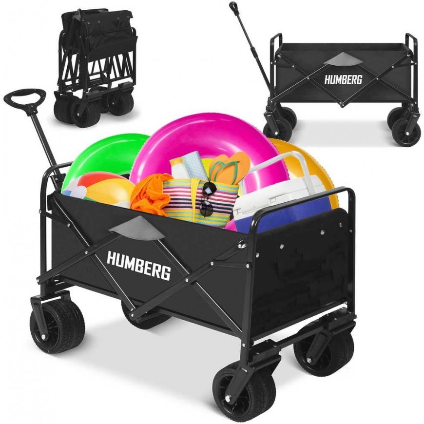 Transport trolley, foldable, 100l Humberg HM-512