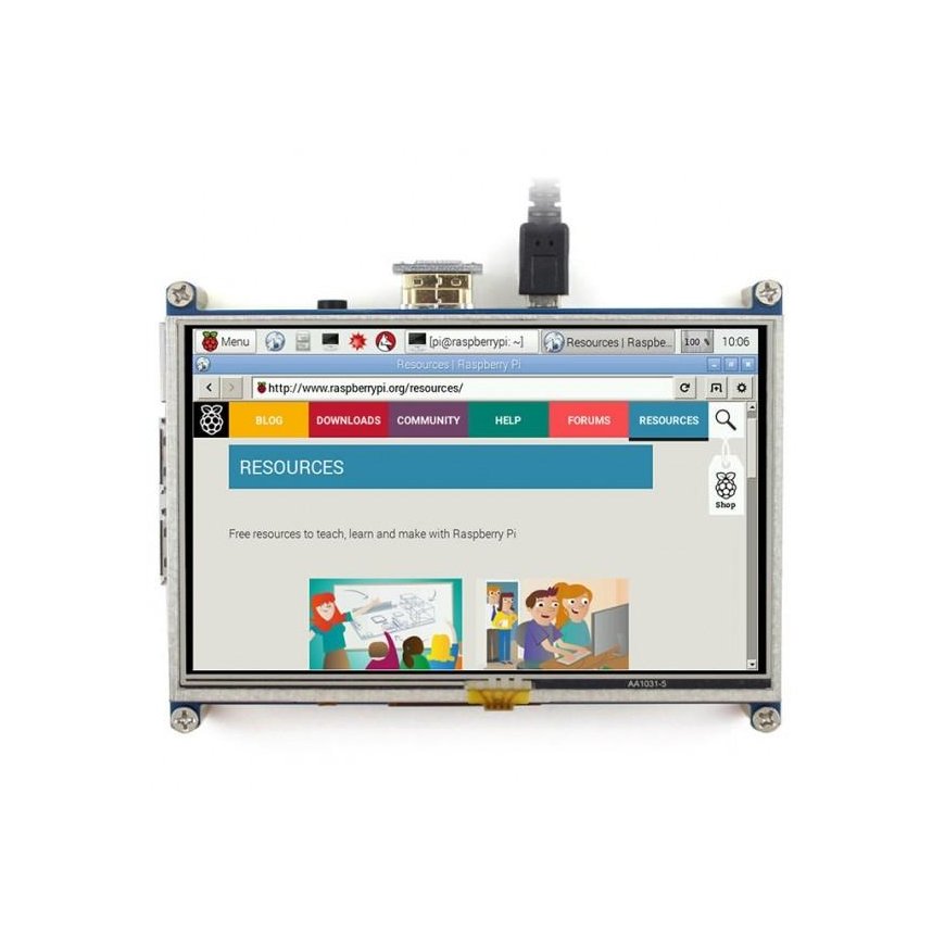 Raspberry Pi Waveshare Resistive Touch Screen