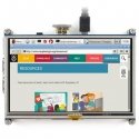 Waveshare Resistive Touch Screen for Raspberry Pi 3/2/B+ Microcomputer - LCD TFT 5" 800x480px HDMI + GPIO Waveshare Resistive Touch Screen for Raspberry Pi 3/2/B+ Microcomputer - LCD TFT 5" 800x480px HDMI + GPIO