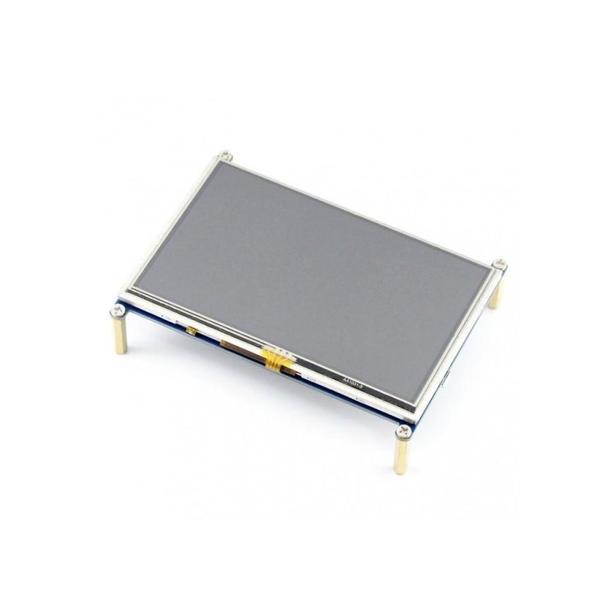 Waveshare Resistive Touch Screen for Raspberry Pi 3/2/B+ Microcomputer - LCD TFT 5" 800x480px HDMI + GPIO – 2