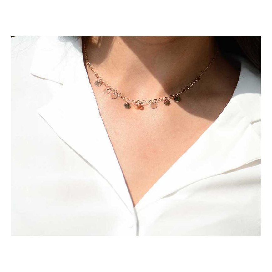 Troli Pinigų karoliai iš Rose Gold plieno – 2