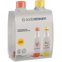 SodaStream FUSE bottle 2x 1 l, oranžinis/yellow
