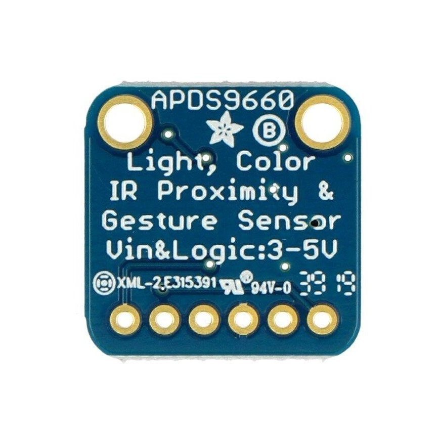 APDS9960-läheisyys-, valo-, RGB- ja eleanturi, Adafruit 3595 – 4