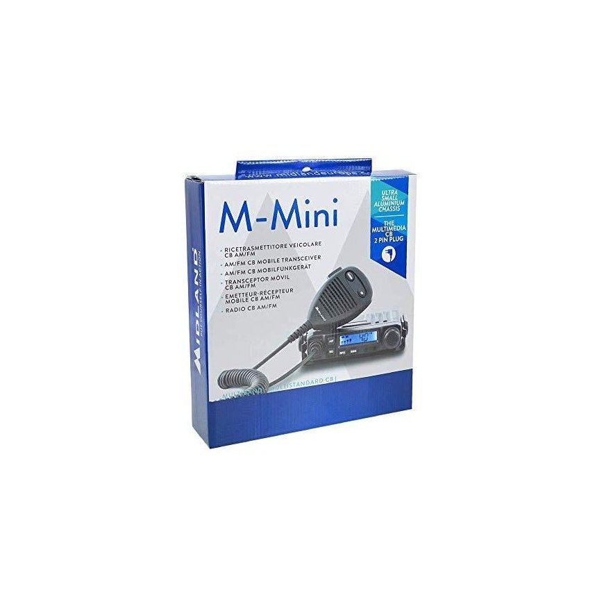 Radijas CB Midland M-Mini AM/FM multi – 2