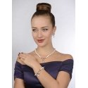 Jwl Luxury Pearls Necklace made of real white pearls JL0559 Jwl Luxury Pearls Necklace made of real white pearls JL0559