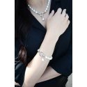Jwl Luxury Pearls Necklace made of real white pearls JL0559 Jwl Luxury Pearls Necklace made of real white pearls JL0559