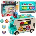 Lean Toys Interactive Educational Bus Sorter Lights Sounds Turquoise Lean Toys Interactive Educational Bus Sorter Lights Sounds Turquoise