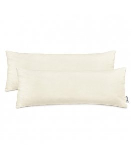 DecoKing Pagalvės užvalkalas CREAM 40x120*2