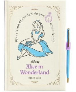 ERIK Disney Alice in Wonderland A5 premium notebook + pen