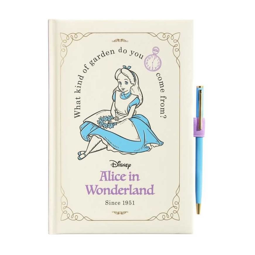 ERIK Disney Alice in Wonderland A5 premium notebook + pen