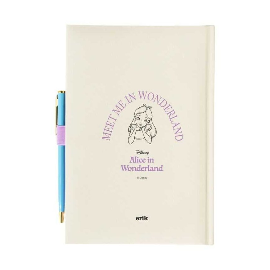 ERIK Disney Alice in Wonderland A5 premium notebook + pen – 2