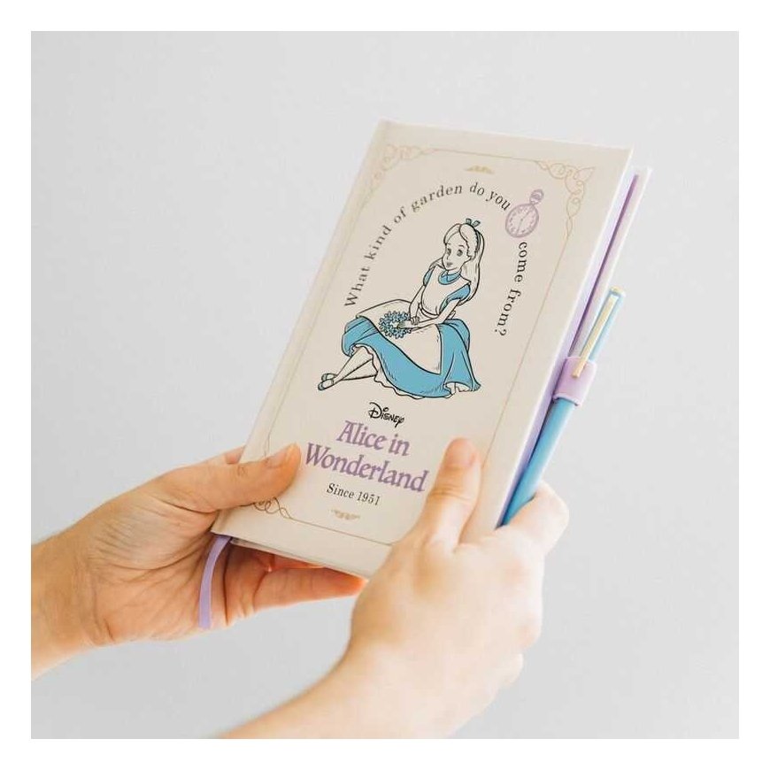 ERIK Disney Alice in Wonderland A5 premium notebook + pen – 5