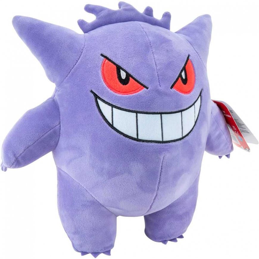 Jazwares Pokemon Gengar plush toy 24cm