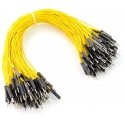 Oem Liitäntäjohdot pin-pin 20cm keltainen - 100 kpl Oem Liitäntäjohdot pin-pin 20cm keltainen - 100 kpl